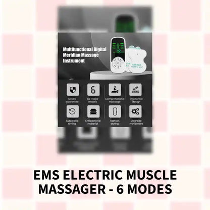 EMS Electric Muscle Massager - 6 Modes by@Outfy